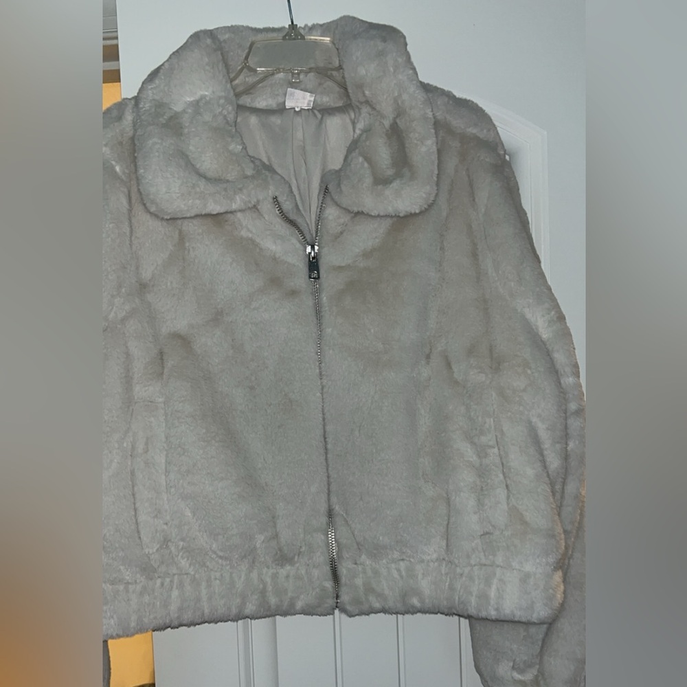 fluffy jacket